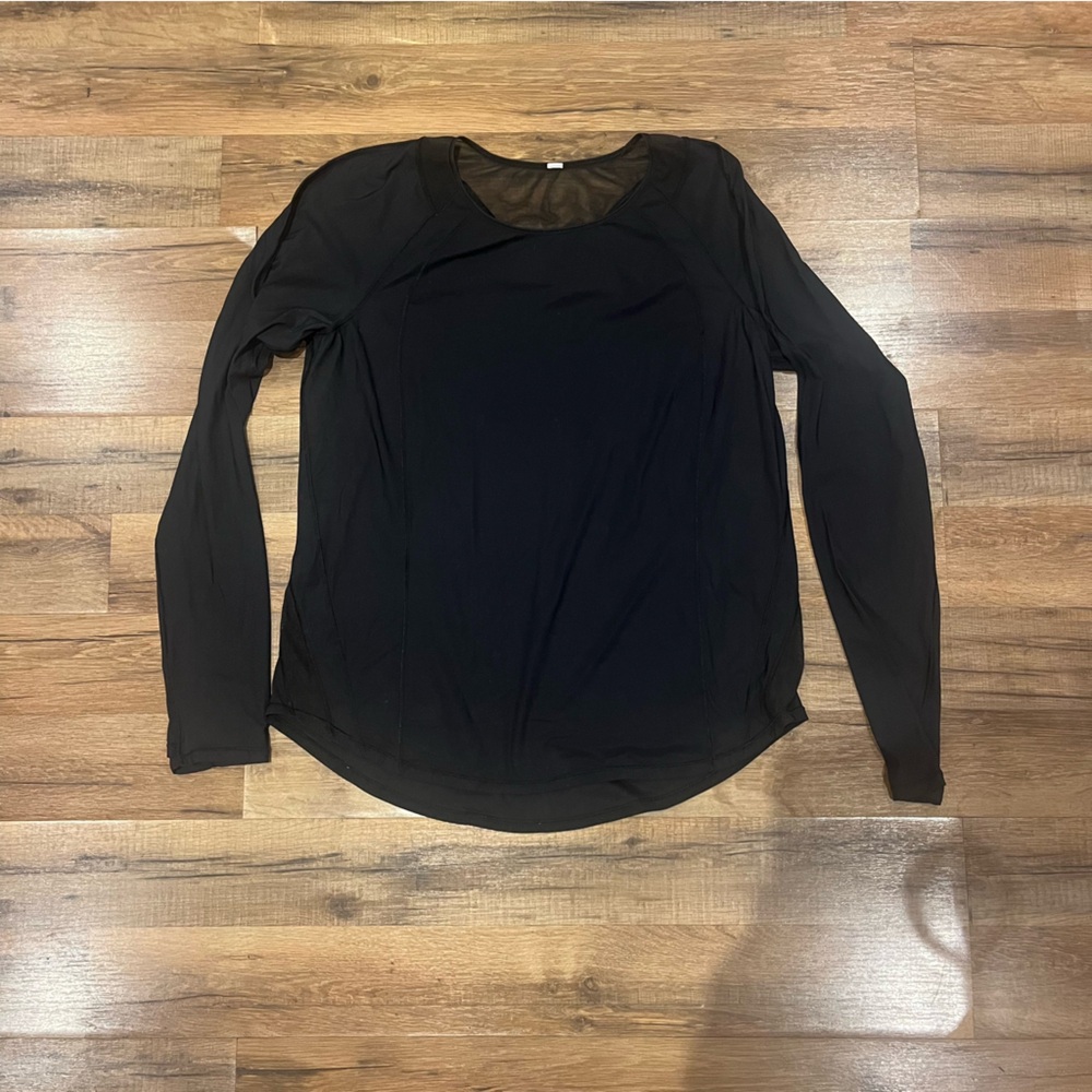 Lululemon Black Long Sleeve Shirt